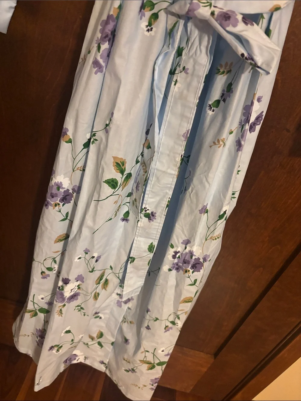 New Vermont Country Store Portuguese Cotton Robe - M
